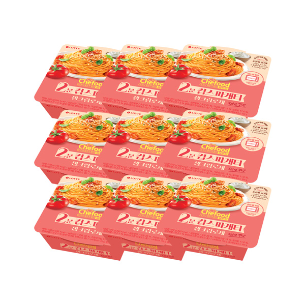 [해피] Chefood 생크림로제 스파게티 220g x 9개